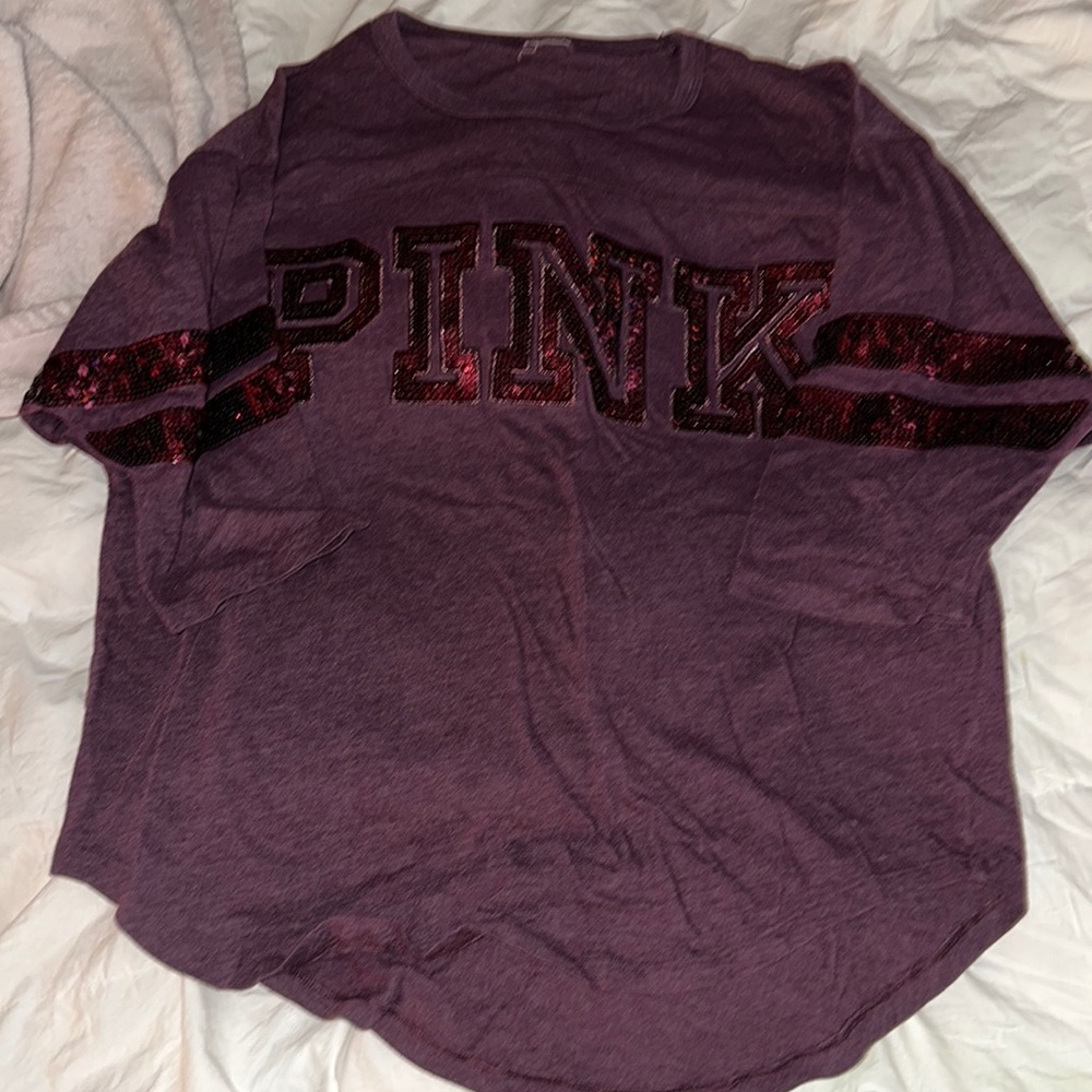 Victoria’s Secret pink 3/4 sleeve size L